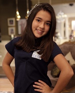 Atriz global Ayumi Irie, revelada pelo processo de seleção da Liga de Talentos | Reprodução/Rede Globo