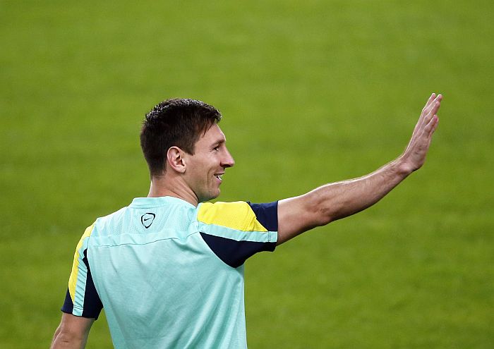 Messi estará com a Argentina nas partidas contra o Equador e Bósnia-Herzegovina | Albert Gea / Reuters
