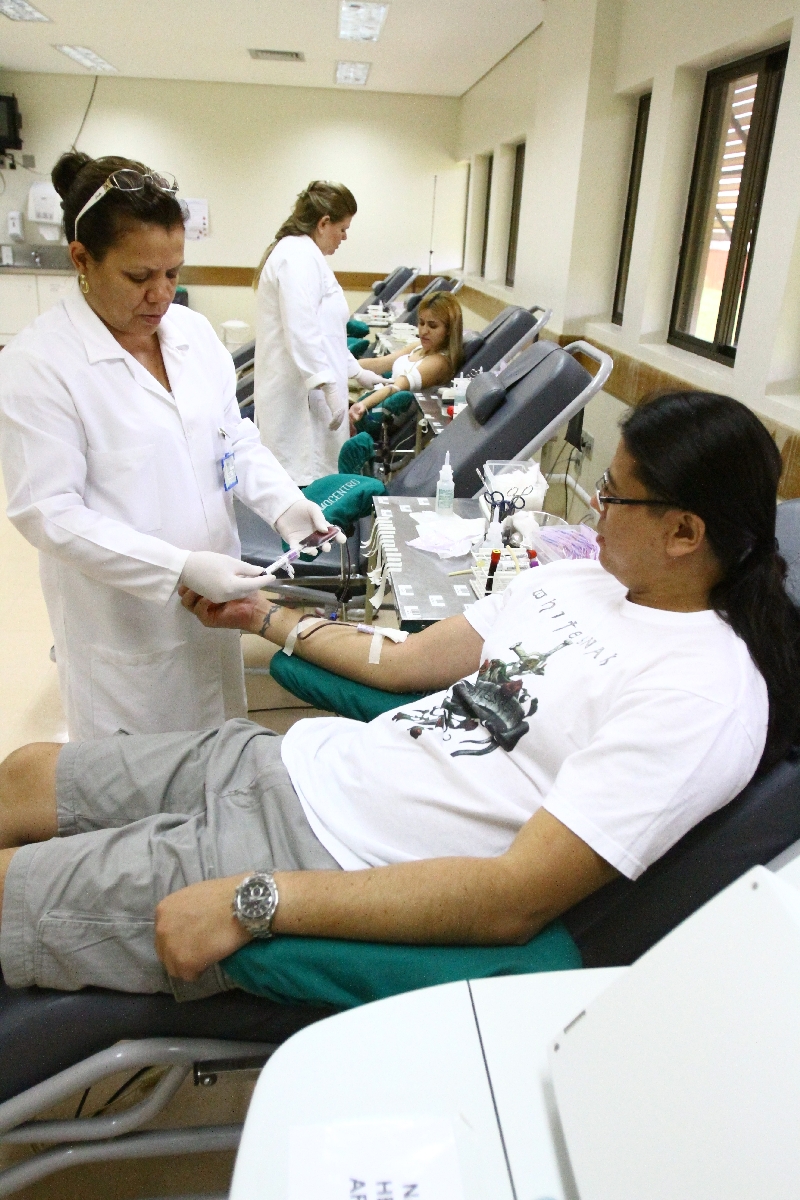 Weber Mori é um dos 11,2 mil doadores de Londrina | Gilberto Abelha/ Jornal de Londrina