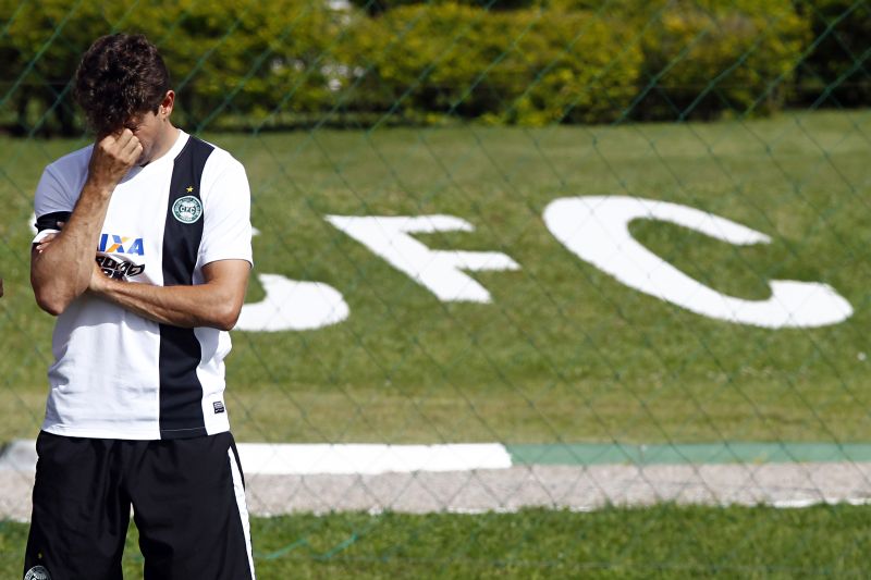 Técnico Tcheco terá de encontrar uma forma de o ataque alviverde voltar a ser produtivo contra o Botafogo | Albari Rosa / Gazeta do Povo