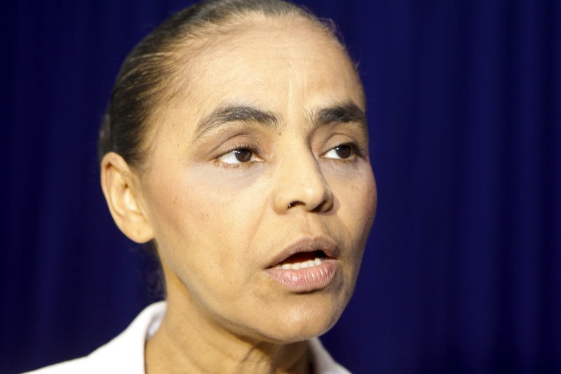 Marina Silva: presença da ex-senadora aumenta dificuldades para a presidente Dilma Rousseff se reeleger no 1º turno | Hugo Harada/ Gazeta do Povo