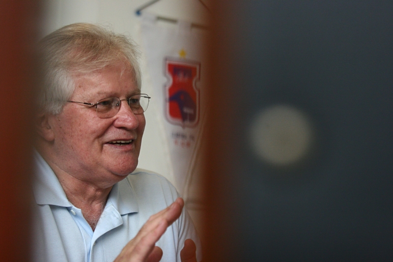 Rubens Bohlen foi reeleito para a presidência do clube com apenas 211 votos, 6,8% do colégio eleitoral paranista | Felipe Rosa / Tribuna do Paraná