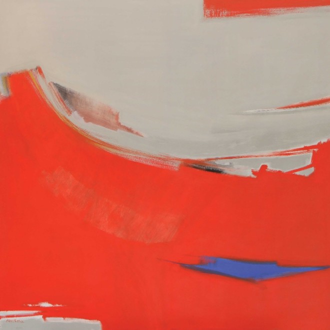 Linhas e cores das obras da artista remetem ao espaço urbano |