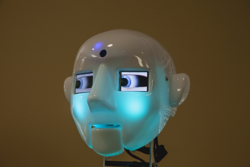 O RoboThespian foi concebido para interagir com humanos | Fotos: David Walter Banks para The New York Times