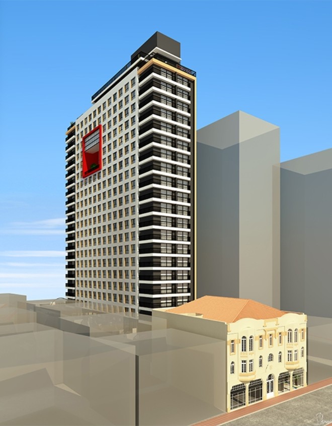 Implantação do Arts incorpora edificação antiga da Riachuelo |