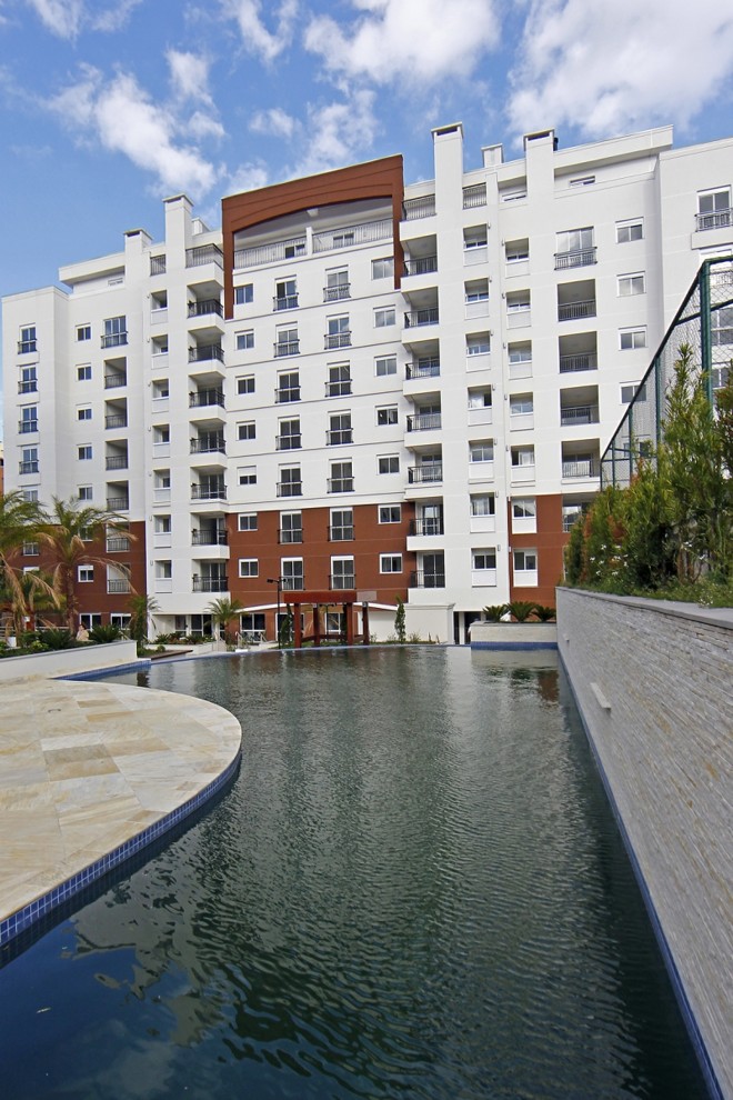 Detalhe do Pátio das Palmeiras, da Rossi |