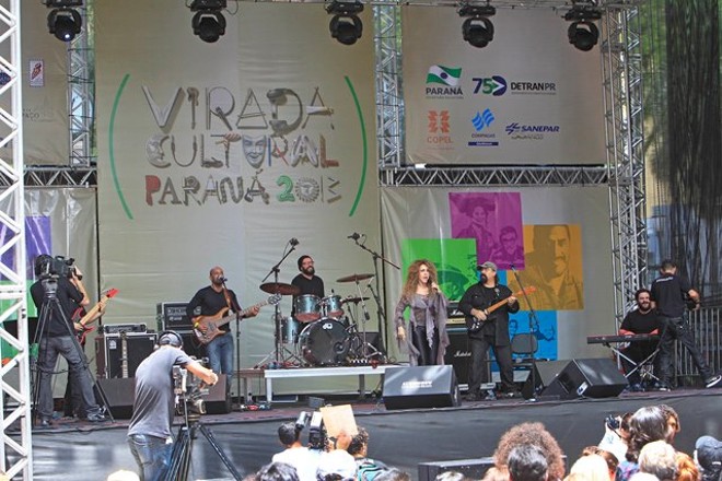 Wanderléa abriu a programação do fim de semana no Palco Conexões |