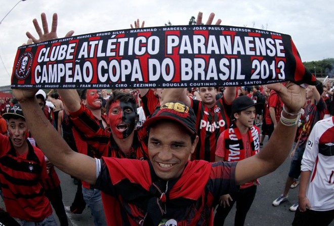 Torcida atleticana na decisão da Copa do Brasil |