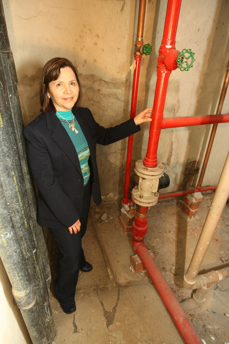 Maria Cristina é síndica de dois edifícios, e corre atrás de orçamentos para as reformas | Ivonaldo Alexandre/ Gazeta do Povo