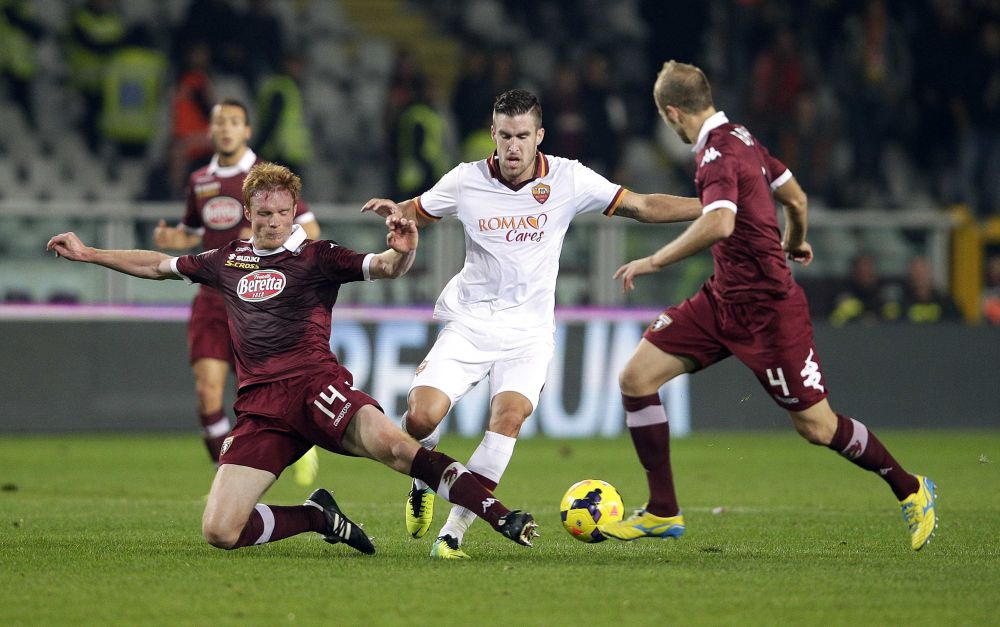 Kevin Strootman marcou para o Roma, mas equipe cedeu o primeiro empate na temporada | Max Rossi/Reuters