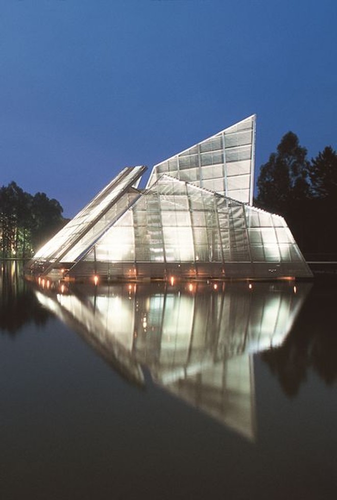 O Templo da Paz, na Universidade Positivo, é um dos trabalhos mais queridos do arquiteto |