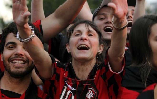 Torcida atleticana na decisão da Copa do Brasil |