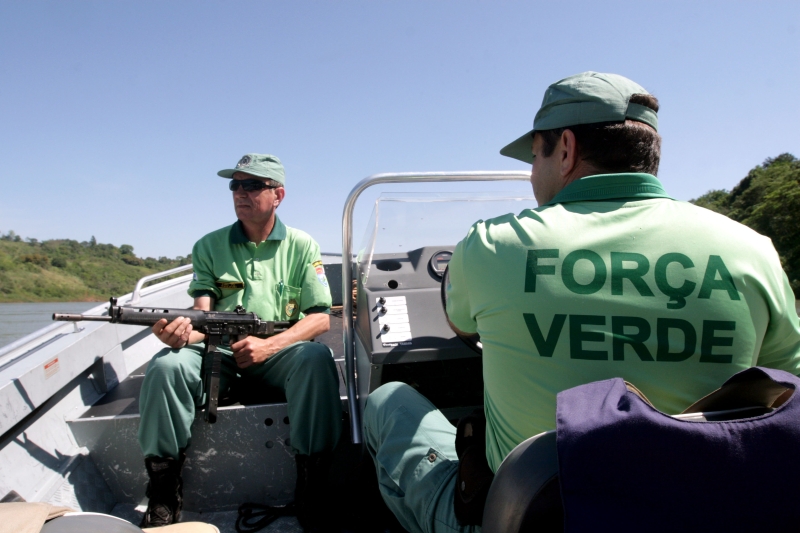 Força Verde dará maior segurança aos fisciais do IAP em ações que envolvam criminosos | Christian Rizzi/Gazeta do Povo