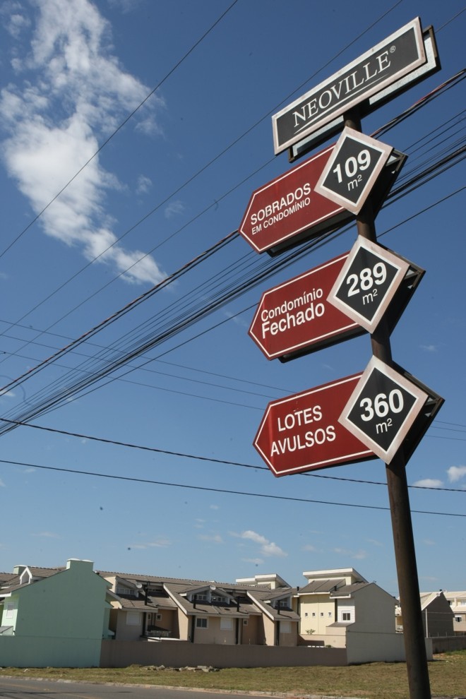 Variedade de imóveis é característica de bairros planejados |