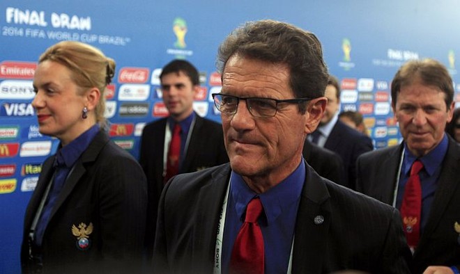 Italiano Fabio Capello, técnico da Rússia |