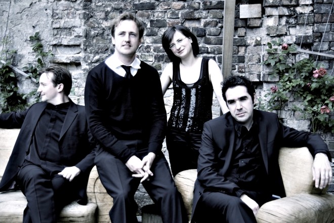 O grupo alemão Kuss Quartet vem pela primeira vez à oficina depois de uma difícil negociação |