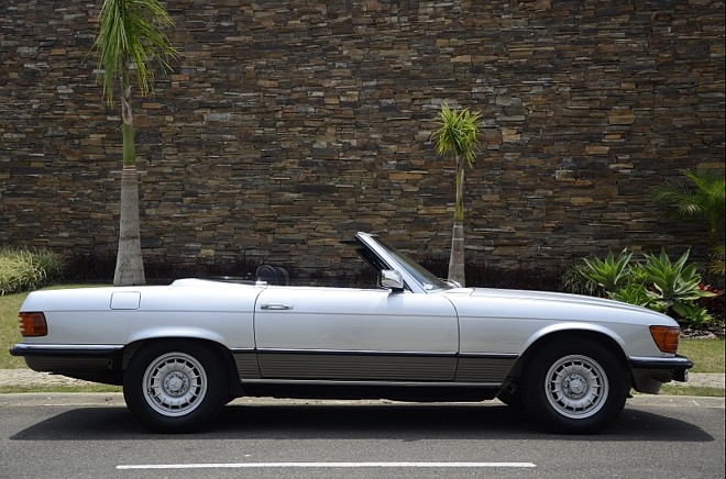 Dezembro - Mercedes-Benz 280 SL 1983- O carro mais