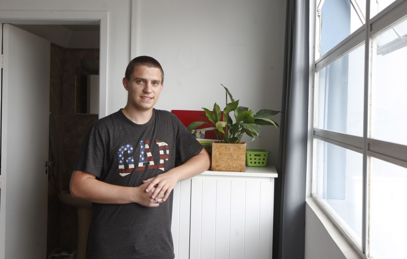 Nícolas Nering, de Curitiba, foi um dos selecionados para a bolsa | Daniel Castellano/Gazeta do Povo