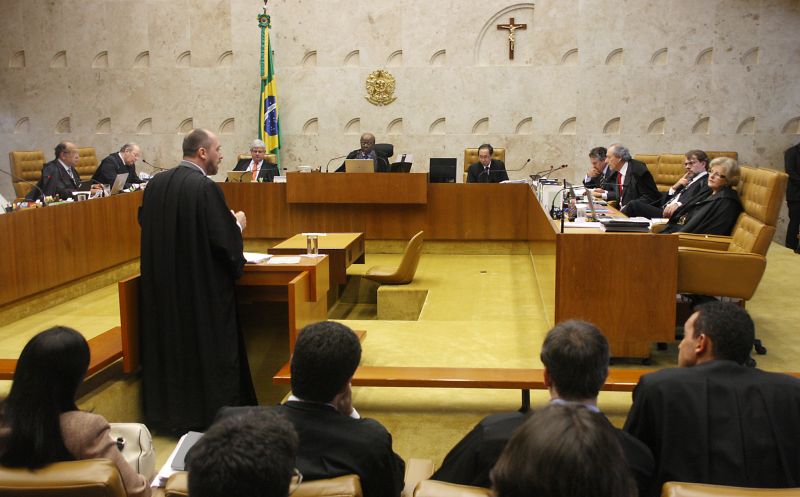 Julgamento no STF do mensalão não segurou o índice | Nélson Jr./STF