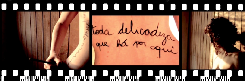 Cenas do clipe Vai Menina, da cantora e compositora curitibana Ana Larousse | Reprodução