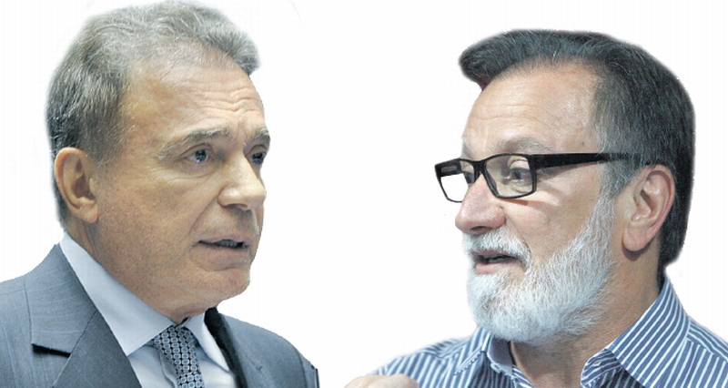Alvaro: candidato à reeleição pelo PSDB ;Osmar: aliado do PT e de Dilma | Moreira Mariz/Ag. Senado; Jonathan Campos/Gazeta do Povo