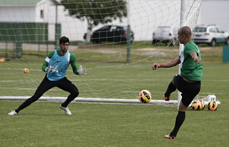 Julio César deve assumir a vaga de Deivid no ataque do Coritiba | Felipe Rosa / Tribuna