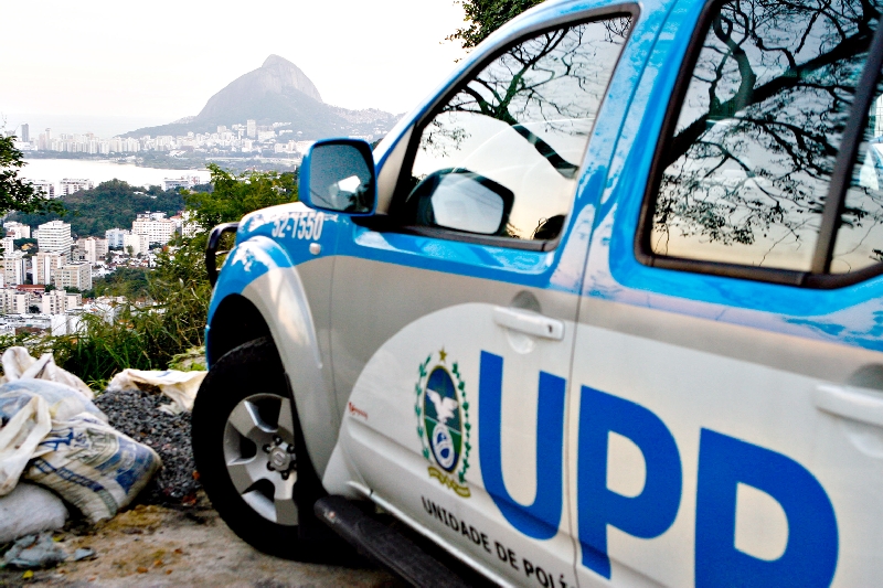 UPP Dona Marta, em Botafogo: sete mortes foram registradas no semestre inicial deste ano contra 14 no mesmo período de 2012 nas 33 comunidades atendidas por UPPs | Henry Milléo / Gazeta do Povo