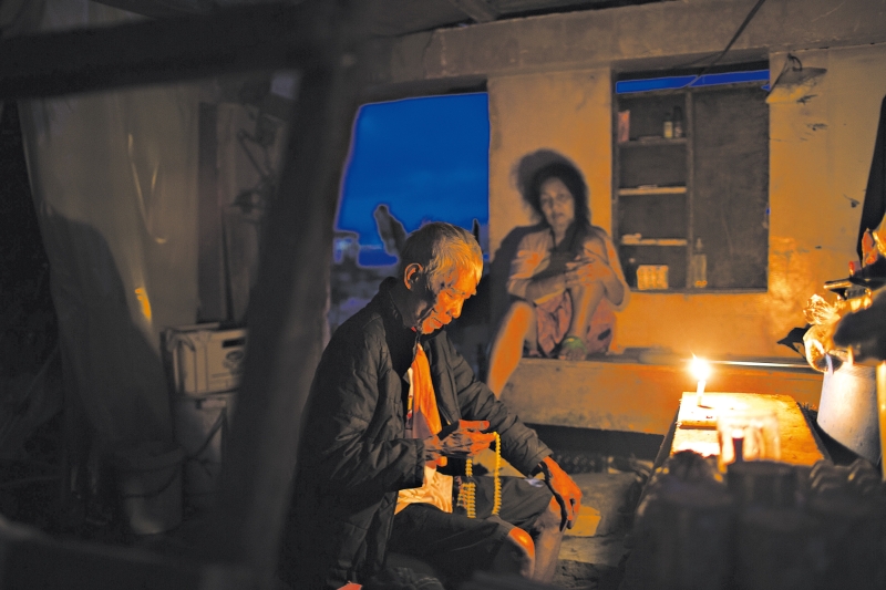 O tufão que danificou casas na Ilha de Leyte também interrompeu a produção de energia geotérmica nos arredores de Ormoc | Tyler Hicks/The New York Times