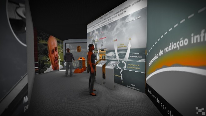 Ambientação interna terá materiais ecologicamente corretos para abrigar mostras interativas |