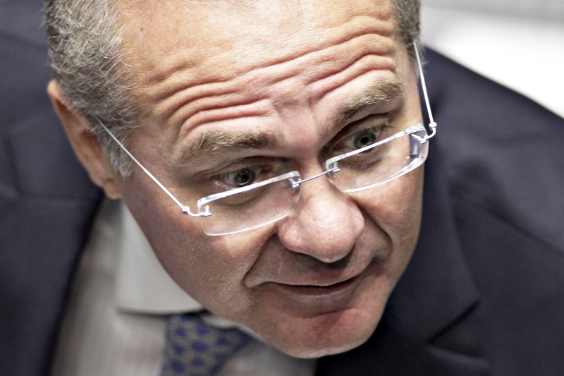 O senador e suas madeixas: tratamento estético viajando em avião da FAB teve repercussão negativa | Ueslei Marcelino/ Reuters