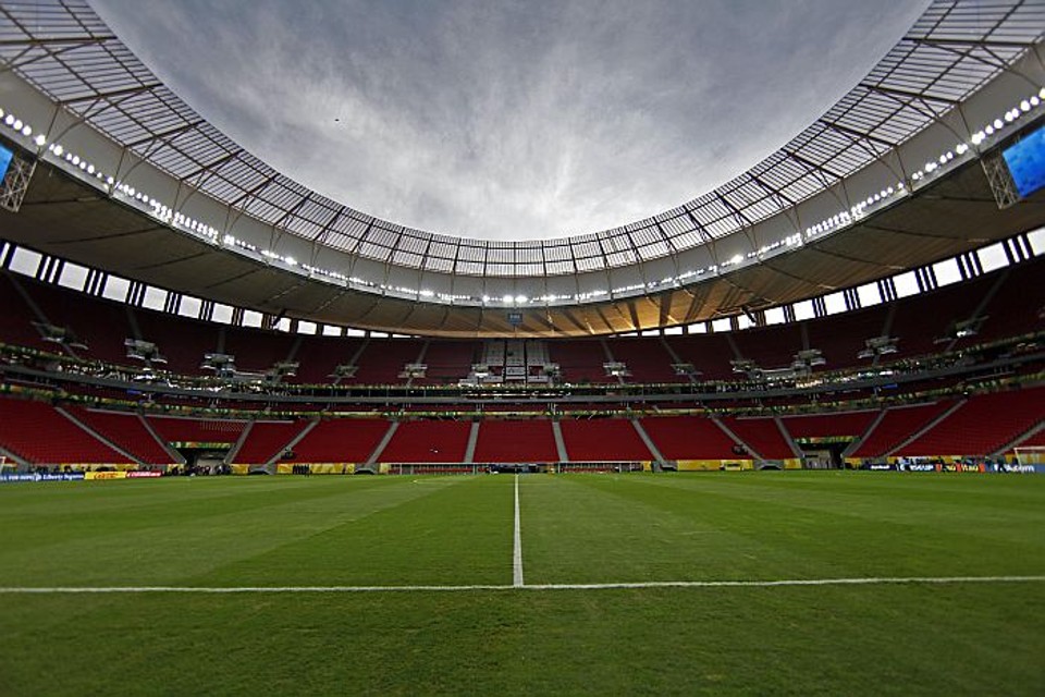 Estádio Nacional Mané Garrincha, o terceiro mais caro do mundo: o valor da arena de Brasília por assento é de R$ 20,7 mil | Albari Rosa / Gazeta do Povo