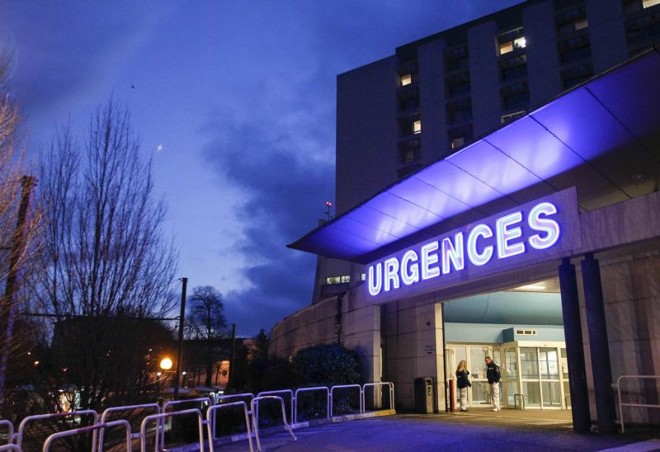 O ex-piloto foi levado para o hospital da cidade francesa de Grenoble |