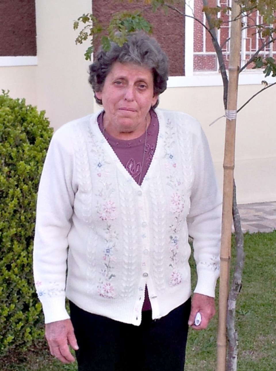 No jardim de rosas | Arquivo da família