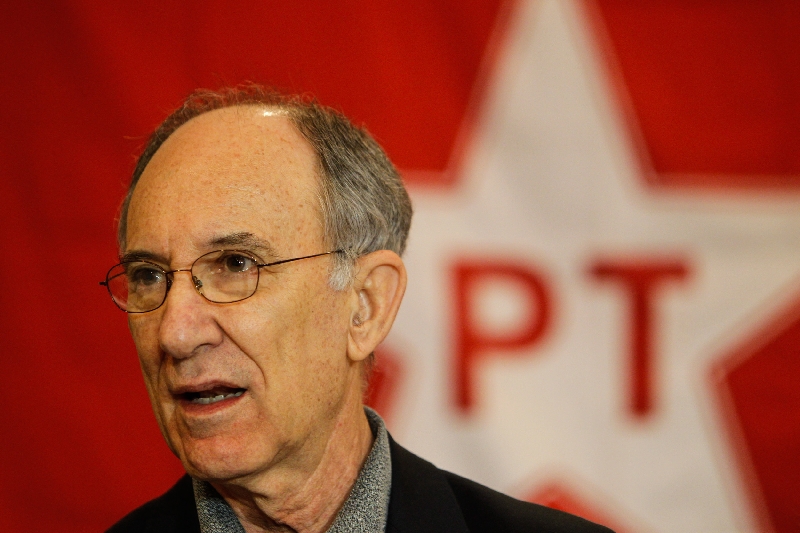 Rui Falcão, presidente do PT: sem acordo fechado com o PMDB | Brunno Covello/ Gazeta do Povo