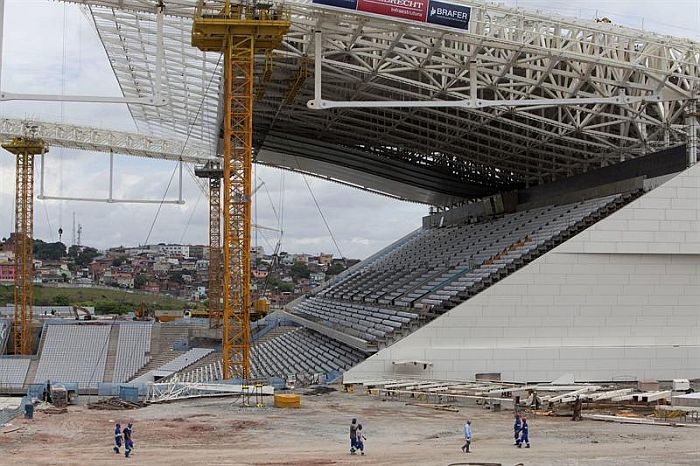 Cobertura do Itaquerão deve ficar pronta até 15 fevereiro | Sebastião Moreira / EFe
