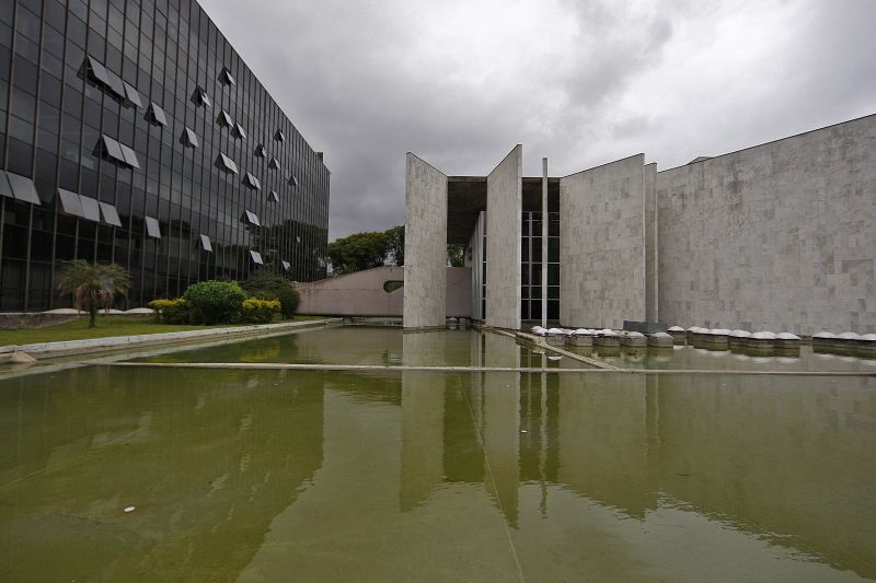 Reforma e ampliação do Tribunal de Contas do Paraná prevê novo prédio de nove andares e mais vagas de estacionamento | Jonathan Campos/ Gazeta do Povo
