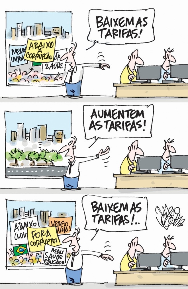 Saiba mais:Em junho, milhões de pessoas saíram as ruas em todo país para protestar. |