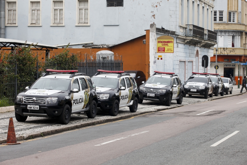 Algumas viaturas podem parar de rodar caso não haja regularização no abastecimento | Andre Rodrigues/ Gazeta do Povo