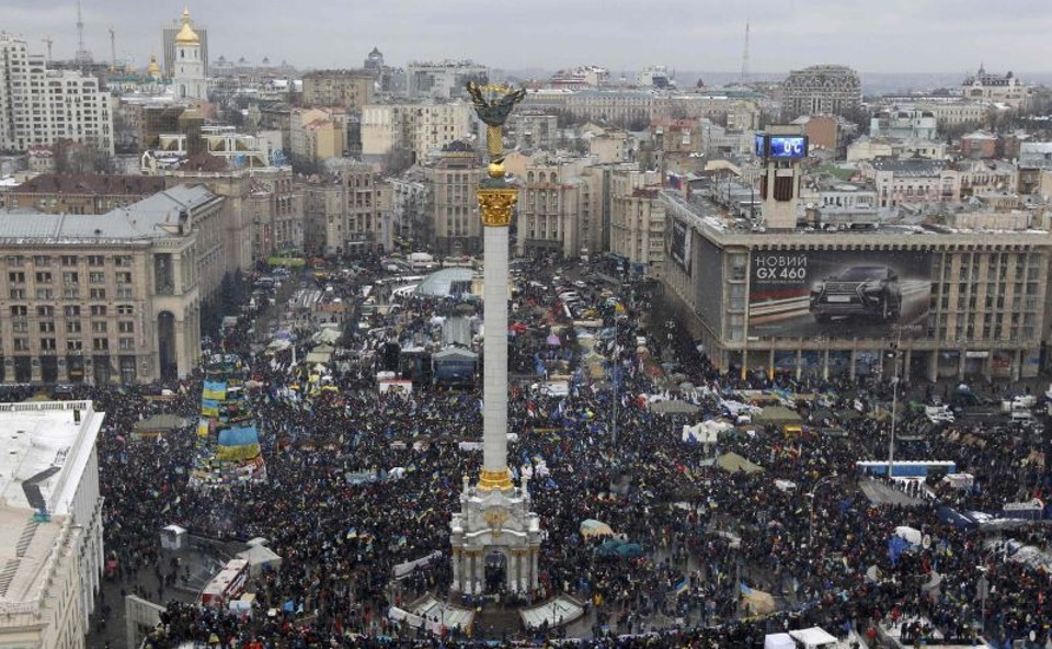 Vista da Praça da Independência | REUTERS/Vasily Fedosenko