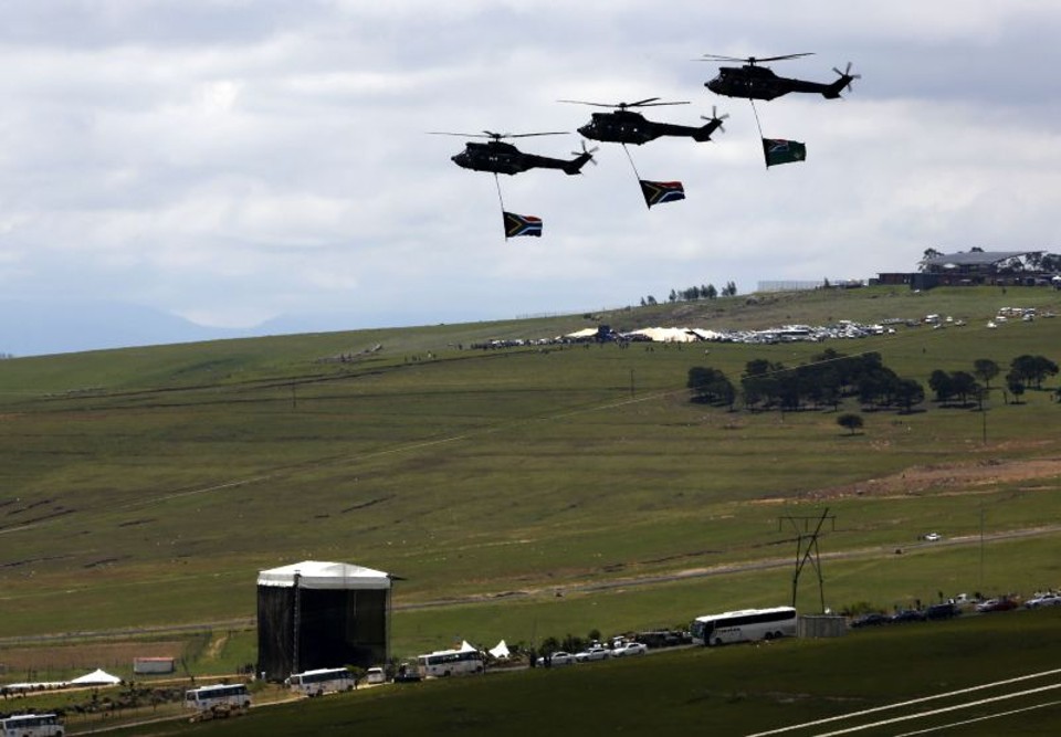 Cerimônia de despedida a Nelson Mandela | REUTERS/Yannis Behrakis