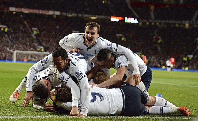 Tottenham quebra em pleno Old Traford uma série de seis vitórias do Manchester United | Nigel Rodis / Reuters