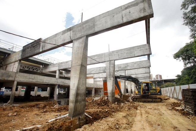 Obras no bloco estadual da Rodoferroviária parecem longe do fim | 