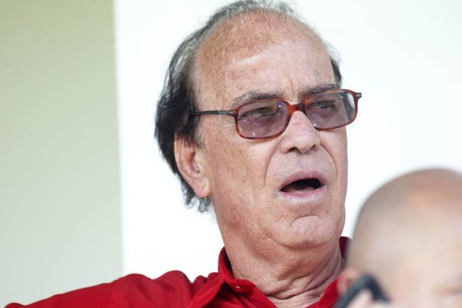 Lopes cornetou jogadores do Prudentópolis | Antônio More / Gazeta do Povo