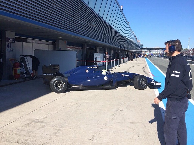 Felipe Massa teve um bom primeiro contato com a Williams na pista | Reprodução / Twitter Williams