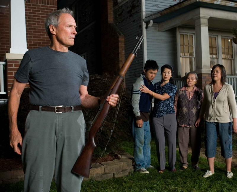 Clint como o aposentado rancoroso de Gran Torino | Divulgação
