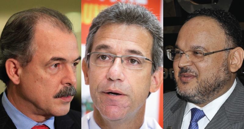 Aloizio Mercadante: aumento de poder ; Arthur Chioro: assumindo a Saúde ; José Henrique Paim: novo nome na Educação | Wenderson Araújo/ Gazeta do Povo ; Leonardo Soares/Folhapress ; Valter Campanato/ABr