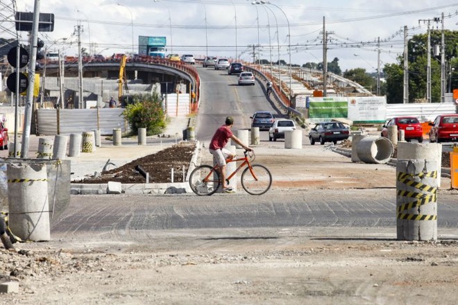 Alargamento da ponte da Marechal Floriano Peixoto ainda está com 34% executados | 