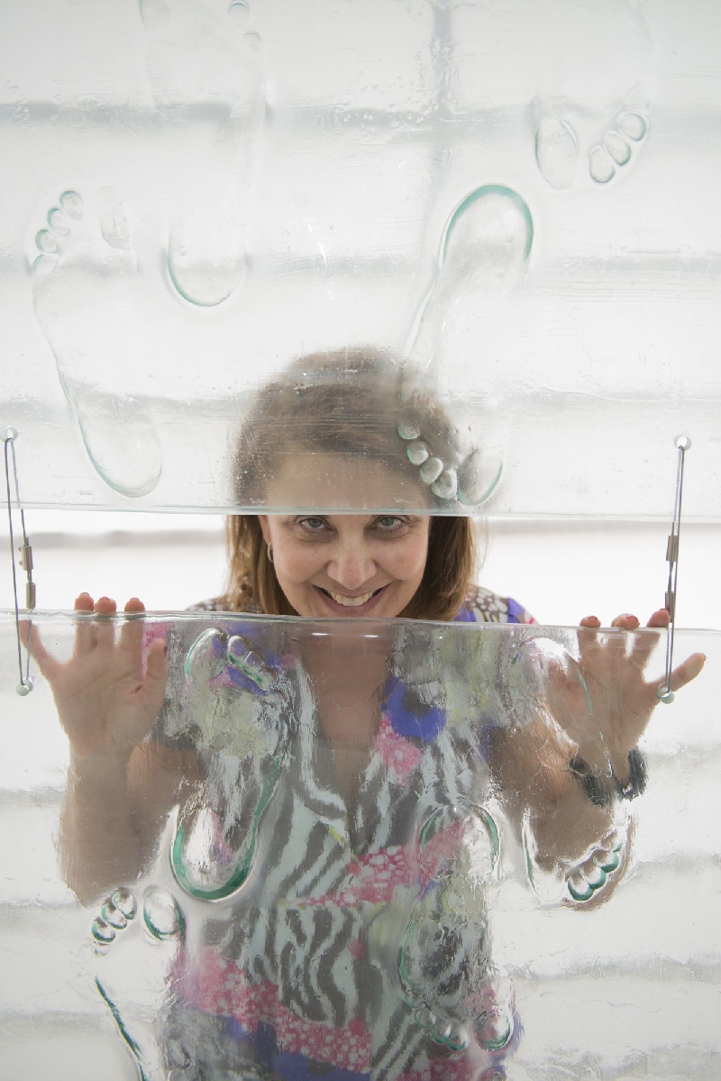 Parte do mural São Lucas 1, de Poty Lazzarotto, que foi instalado em uma clínica médica de Curitiba | Henry Milléo/Gazeta do Povo