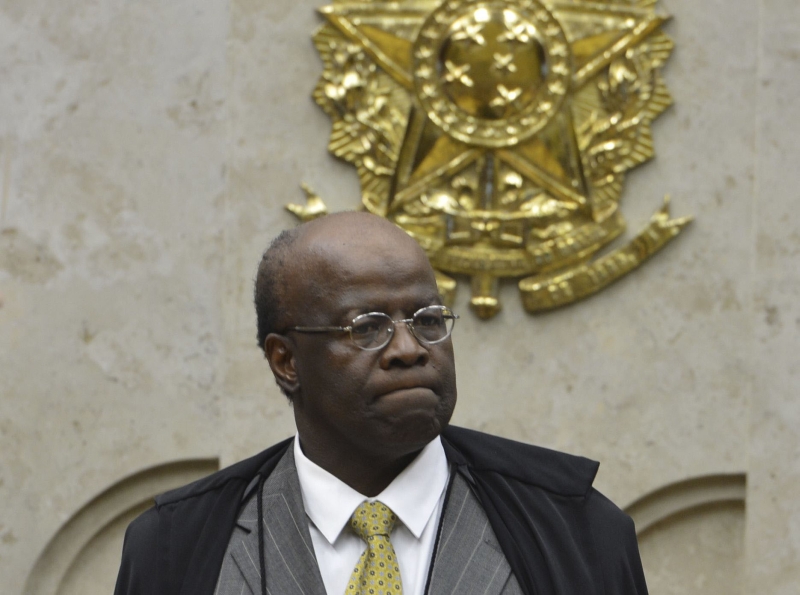 Joaquim Barbosa, presidente do STF | Valter Campanato/ABr