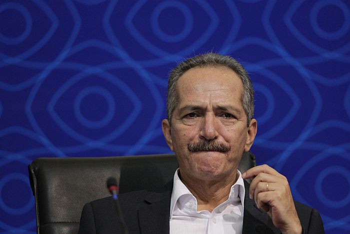 Aldo Rebelo rebateu a crítica de Joseph Blatter sobre a organização da Copa | Ueslei Marcelino / Reuters